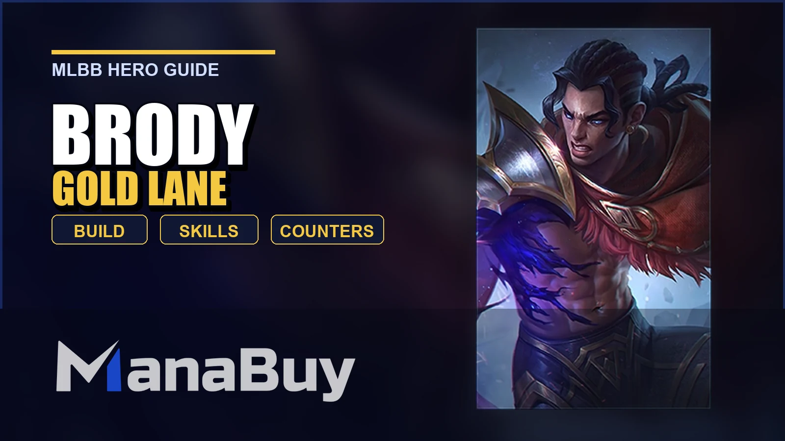 Brody MLBB Gold Lane Guide: Best Build, Skills, Counters, and Tips