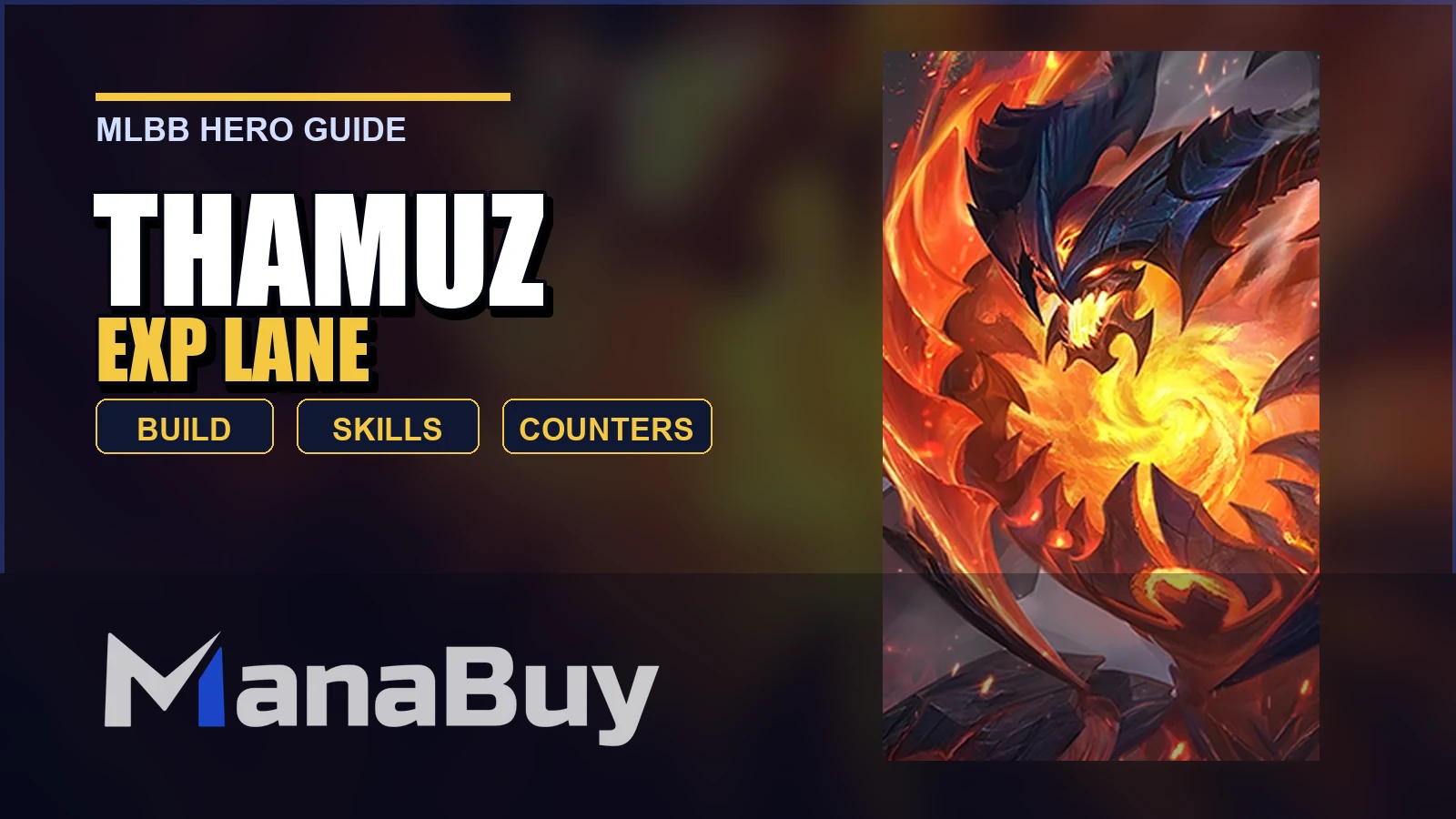 Thamuz MLBB EXP Lane Guide: Best Build, Skills, Counters, and Tips