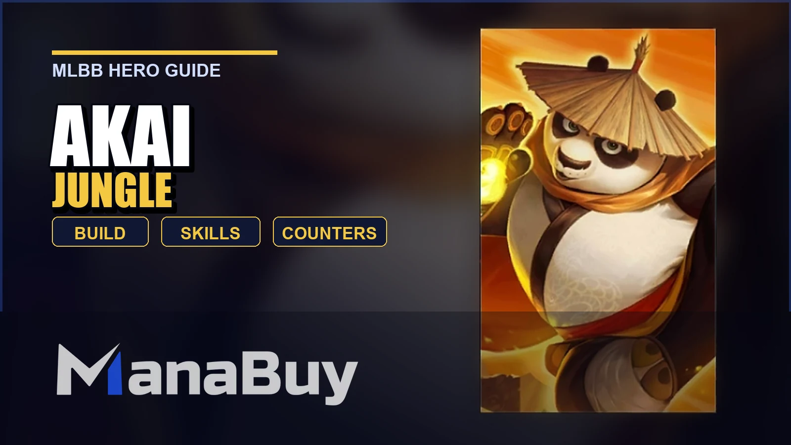 Akai MLBB Jungle Guide: Best Build, Skills, Counters, and Tips