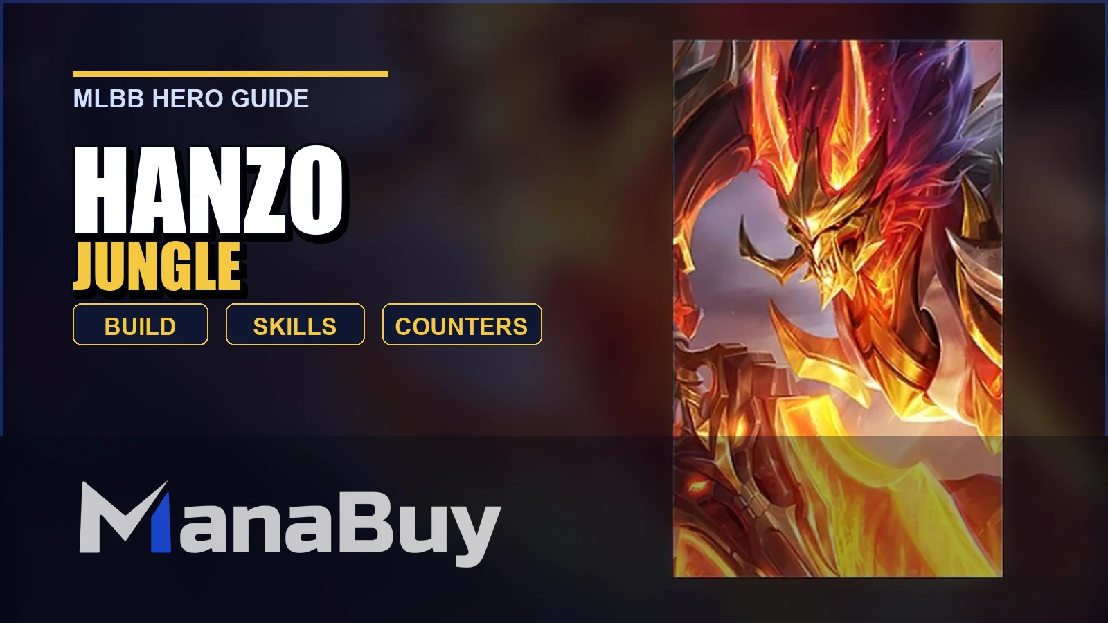 Hanzo MLBB Jungle Guide: Best Build, Skills, Counters, and Tips