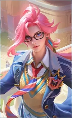 Silvanna Classroom Charm MLBB skin portrait