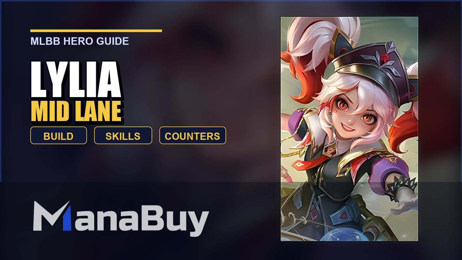 Lylia MLBB Mid Lane Guide: Best Build, Skills, Counters, and Tips
