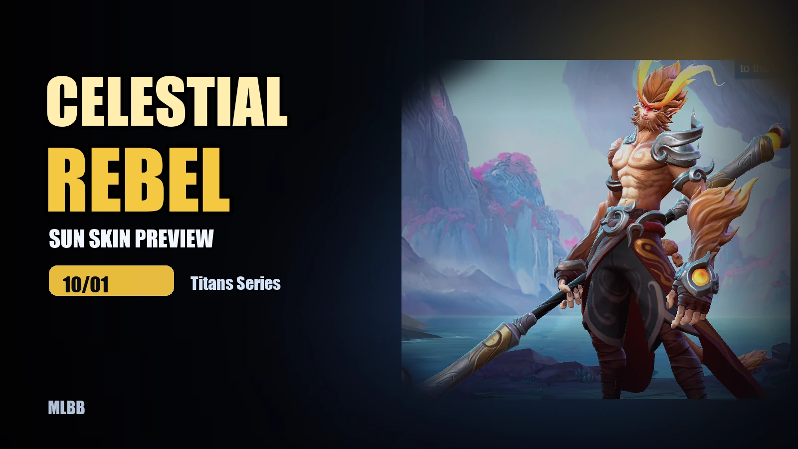 MLBB Sun Celestial Rebel Preview: Showcase and Exquisite Status