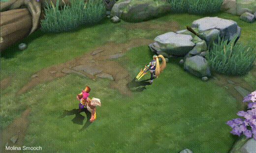 Nana Molina Smooch in-game skill demonstration