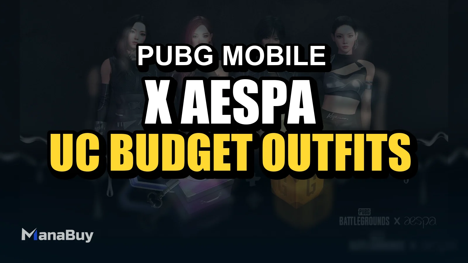 PUBG MOBILE x aespa: UC-Budget, Outfits und Belohnungen