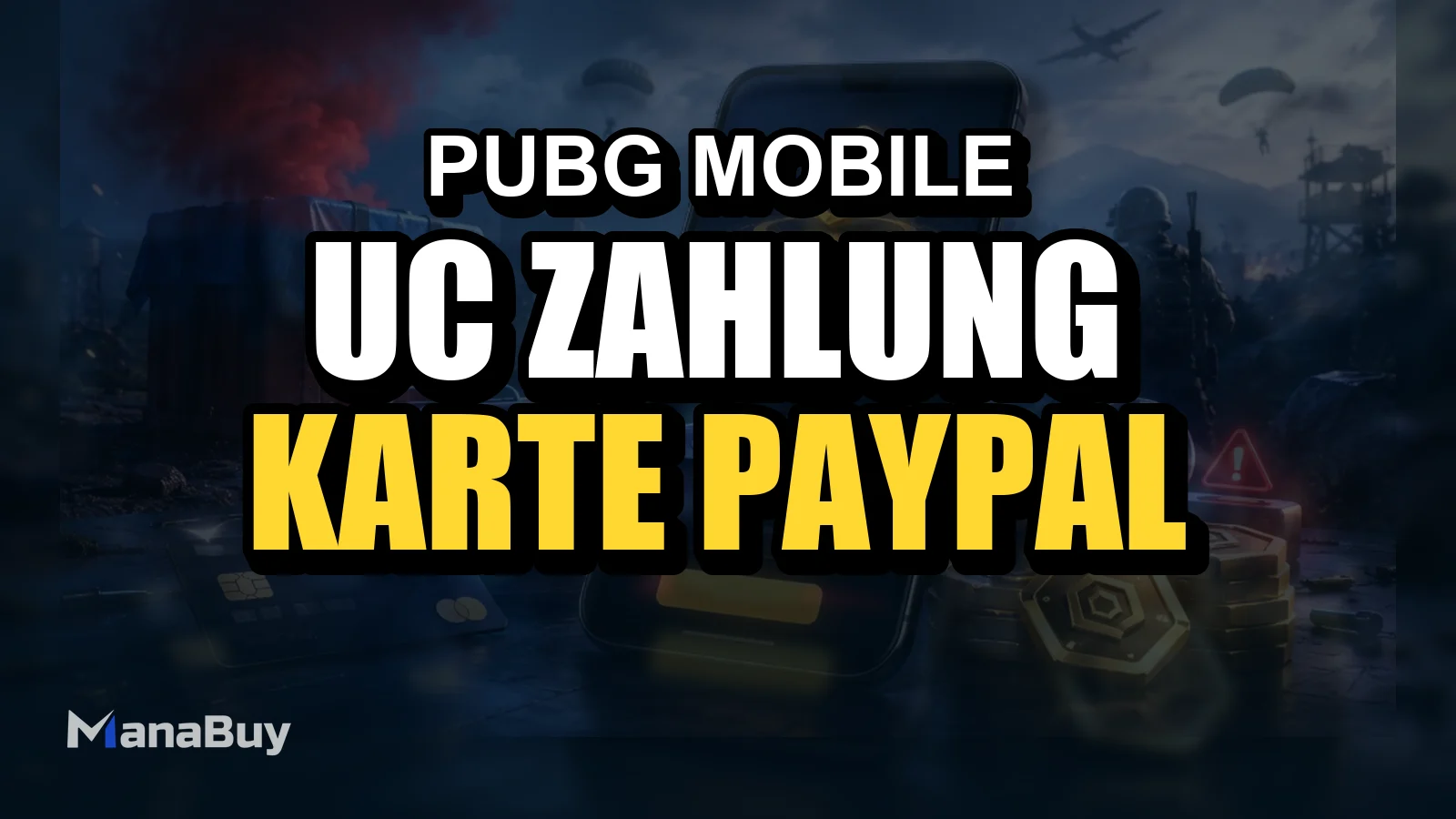 PUBG MOBILE UC Zahlung fehlgeschlagen: Karte, PayPal und Wallet prüfen