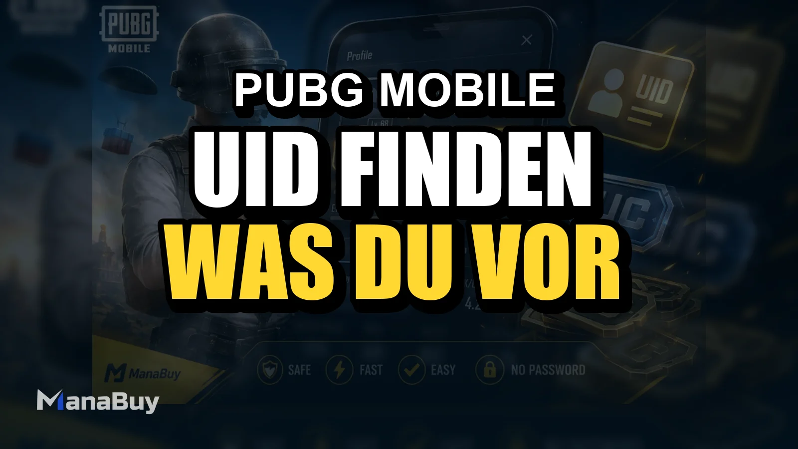 PUBG MOBILE UID finden: Was du vor dem UC-Kauf prüfen solltest
