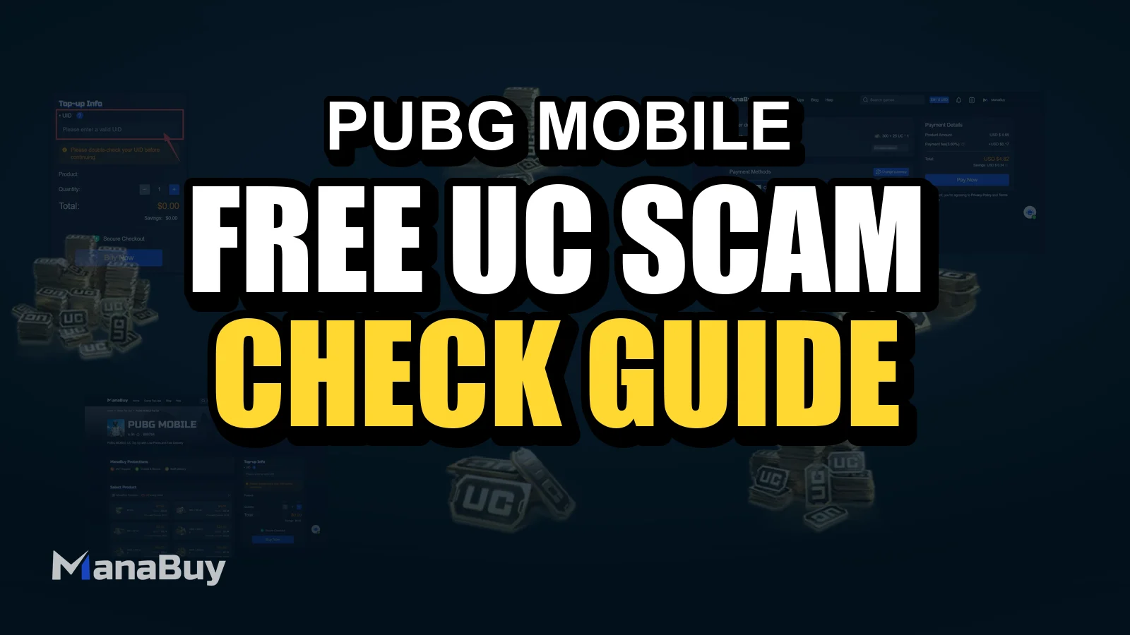 PUBG MOBILE Free UC, UC Generator and Scam Check Guide
