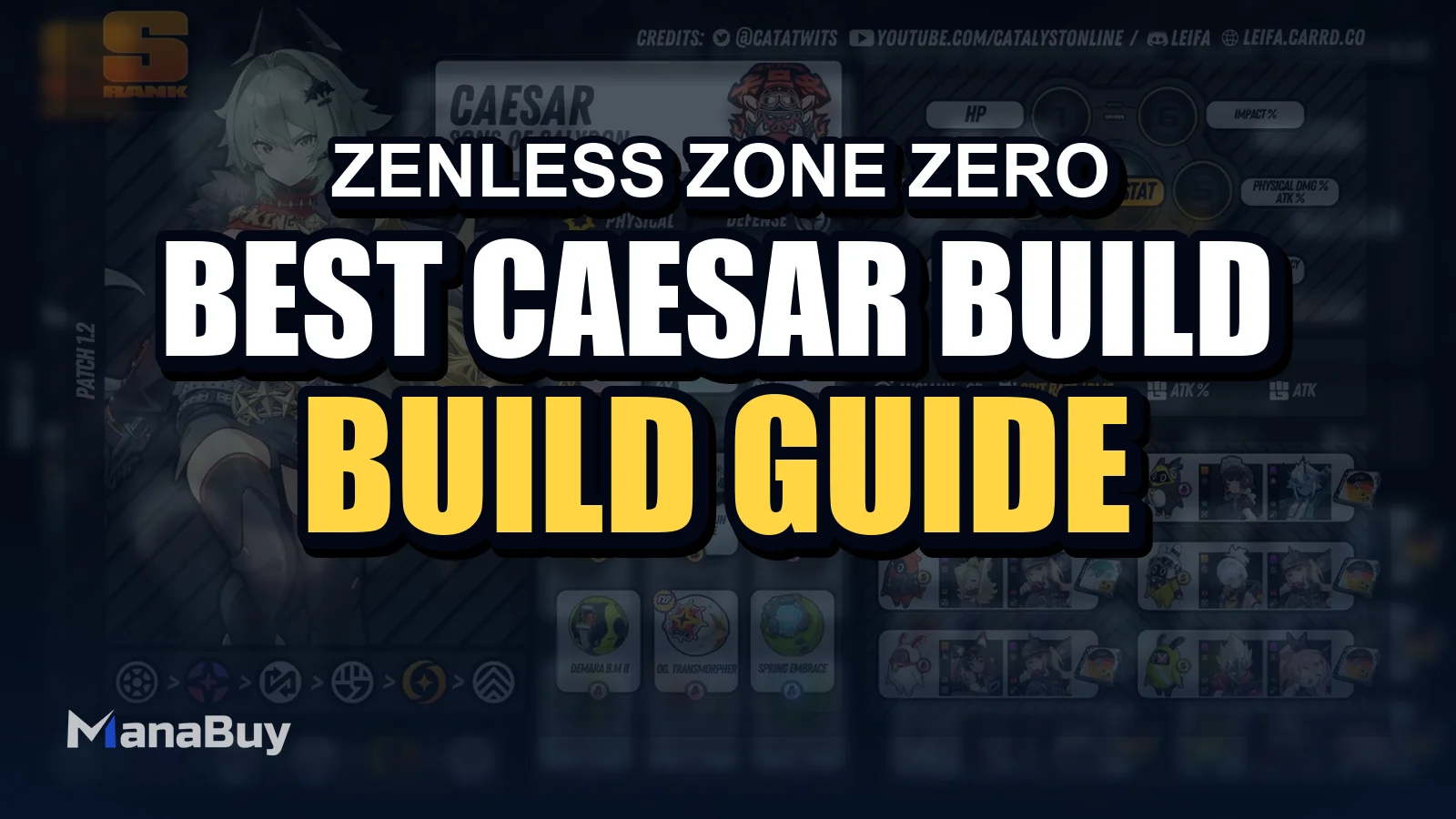Best Caesar build in Zenless Zone Zero