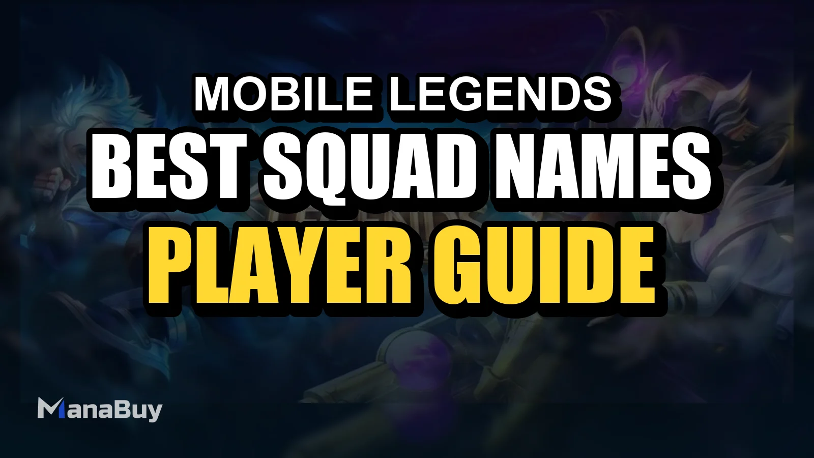 Best squad names in Mobile Legends for 2025