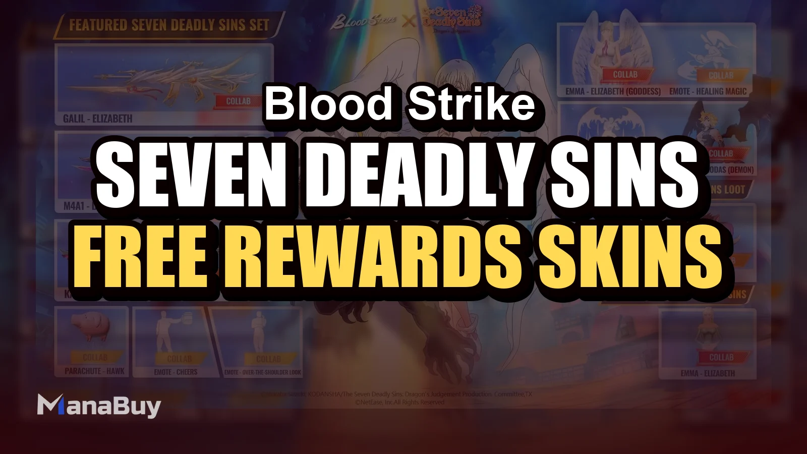 Blood Strike × The Seven Deadly Sins Collab Guide: Free Rewards, Skins, and Event Schedule