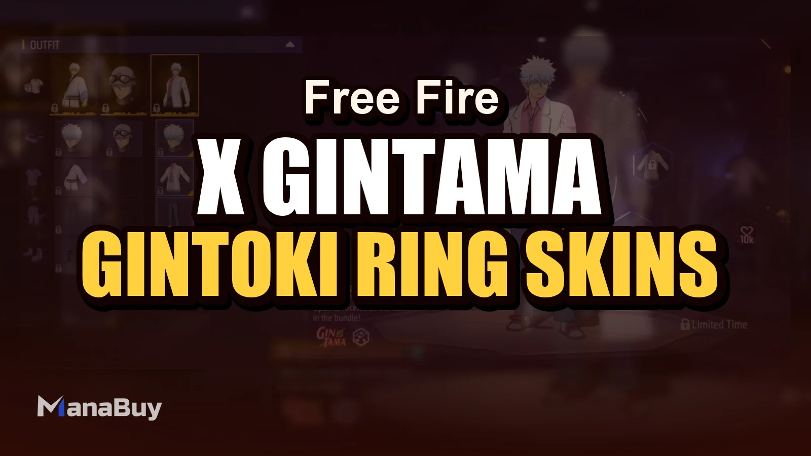 Free Fire x GINTAMA Collaboration Guide: Gintoki Ring, Skins, and Diamond Planning