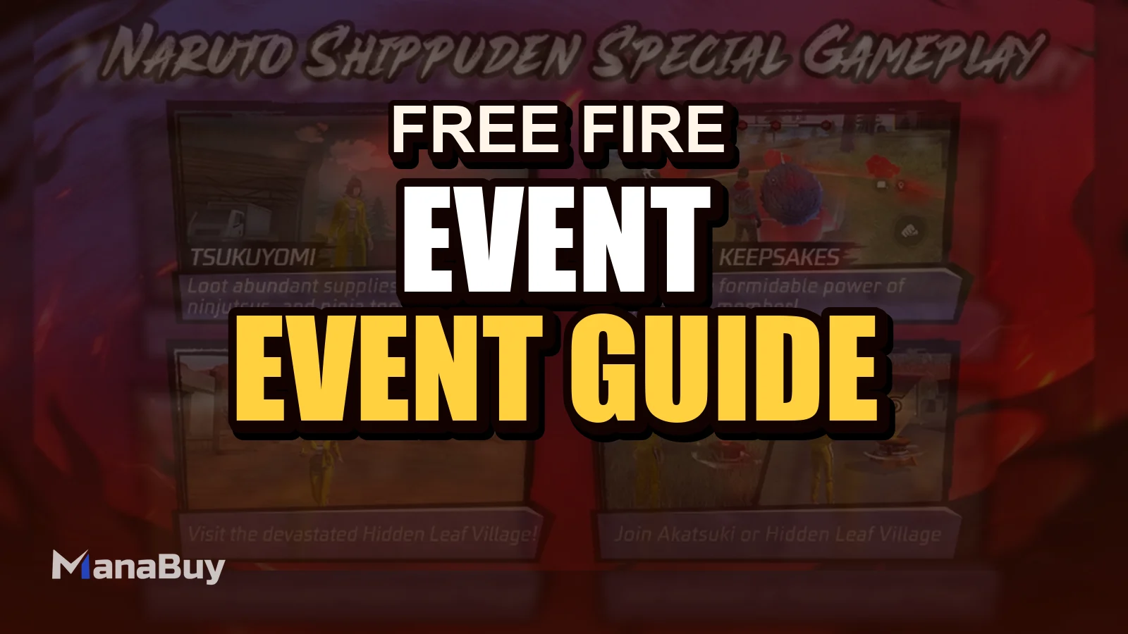 Garena Free Fire x Naruto Shippuden 'Ninja War' Collaboration Event Launches July 30