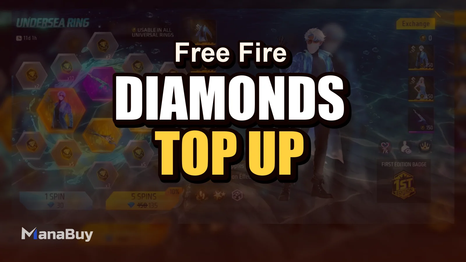 How Many Diamonds Do You Need for Free Fire Undersea Ring?