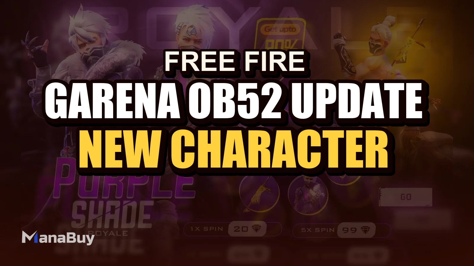 Garena Free Fire OB52 Update: New Character "Shade" Skills & Weapon Buffs