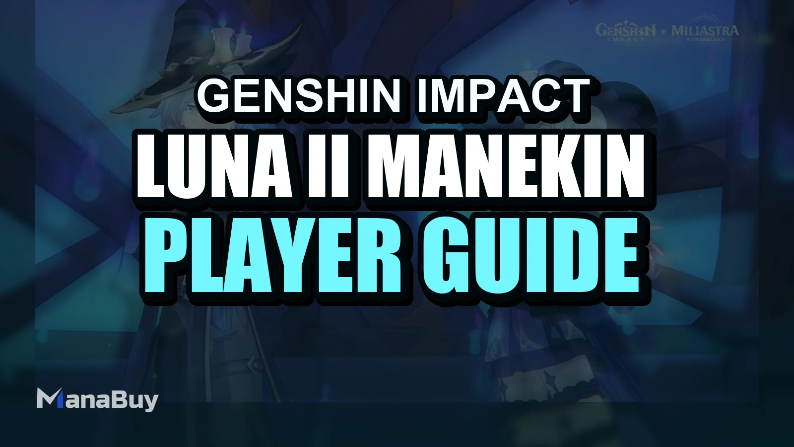 Genshin Impact Luna II Manekin Character