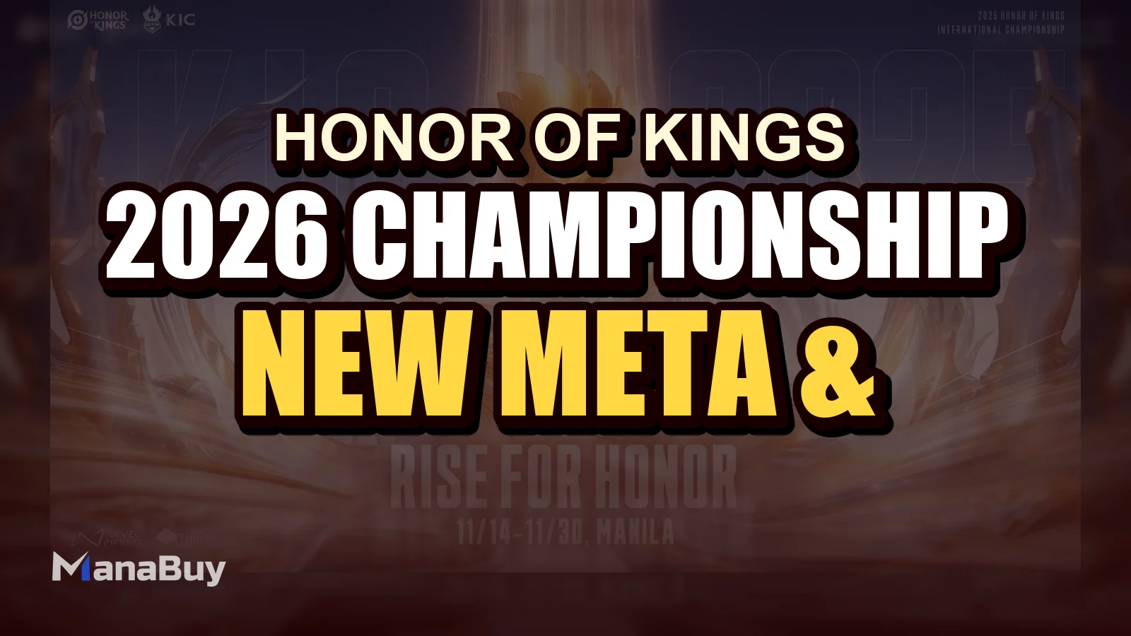 Honor of Kings 2026 Championship: New Meta & Best Hero Picks