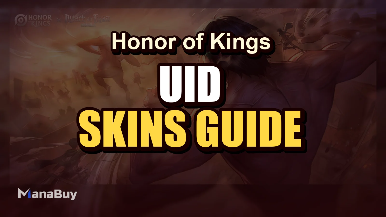 Honor of Kings x Attack on Titan Skins Guide