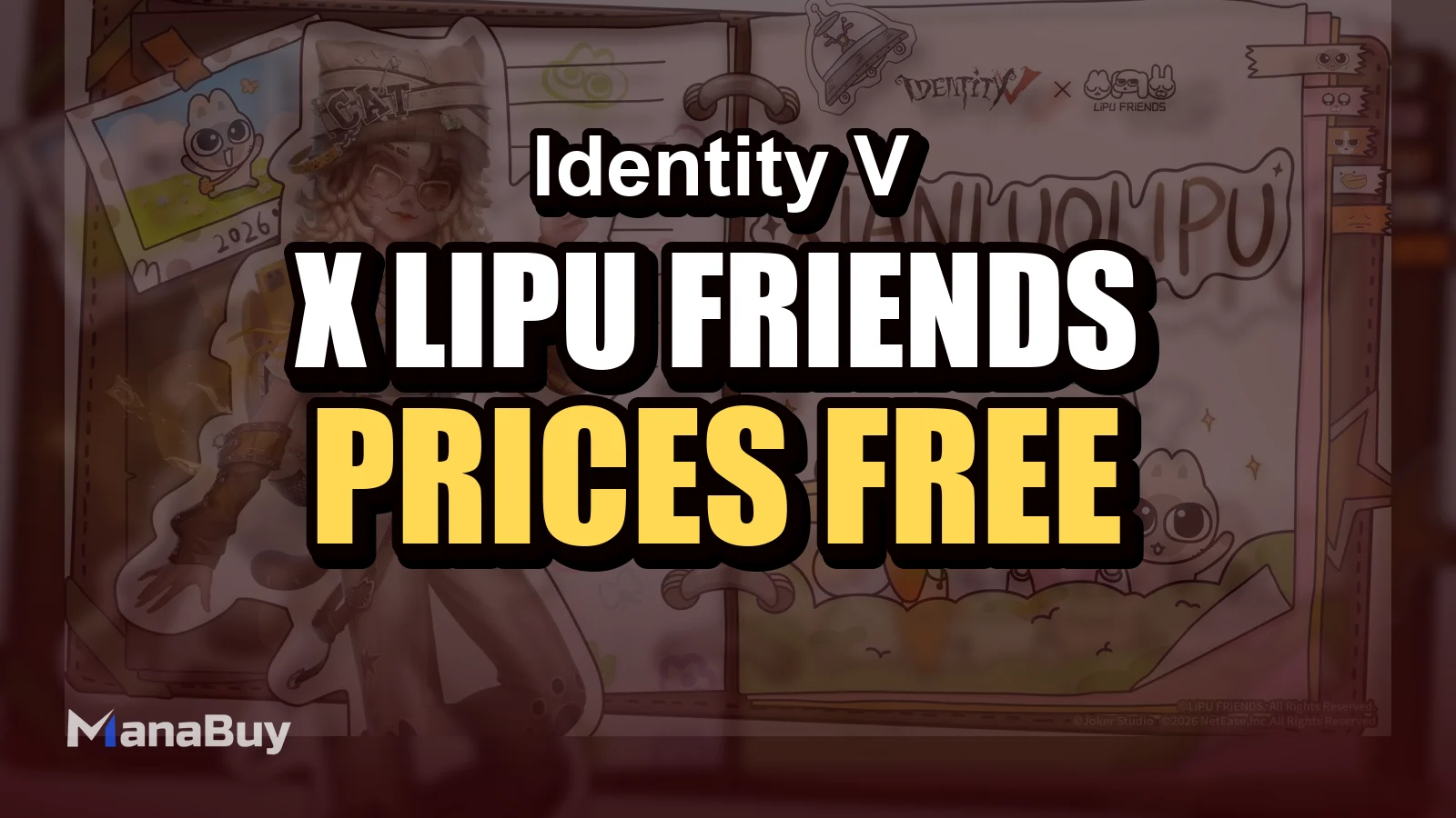 Identity V x LiPU FRiENDS Skins Guide: Prices, Free Costume, and Best Picks