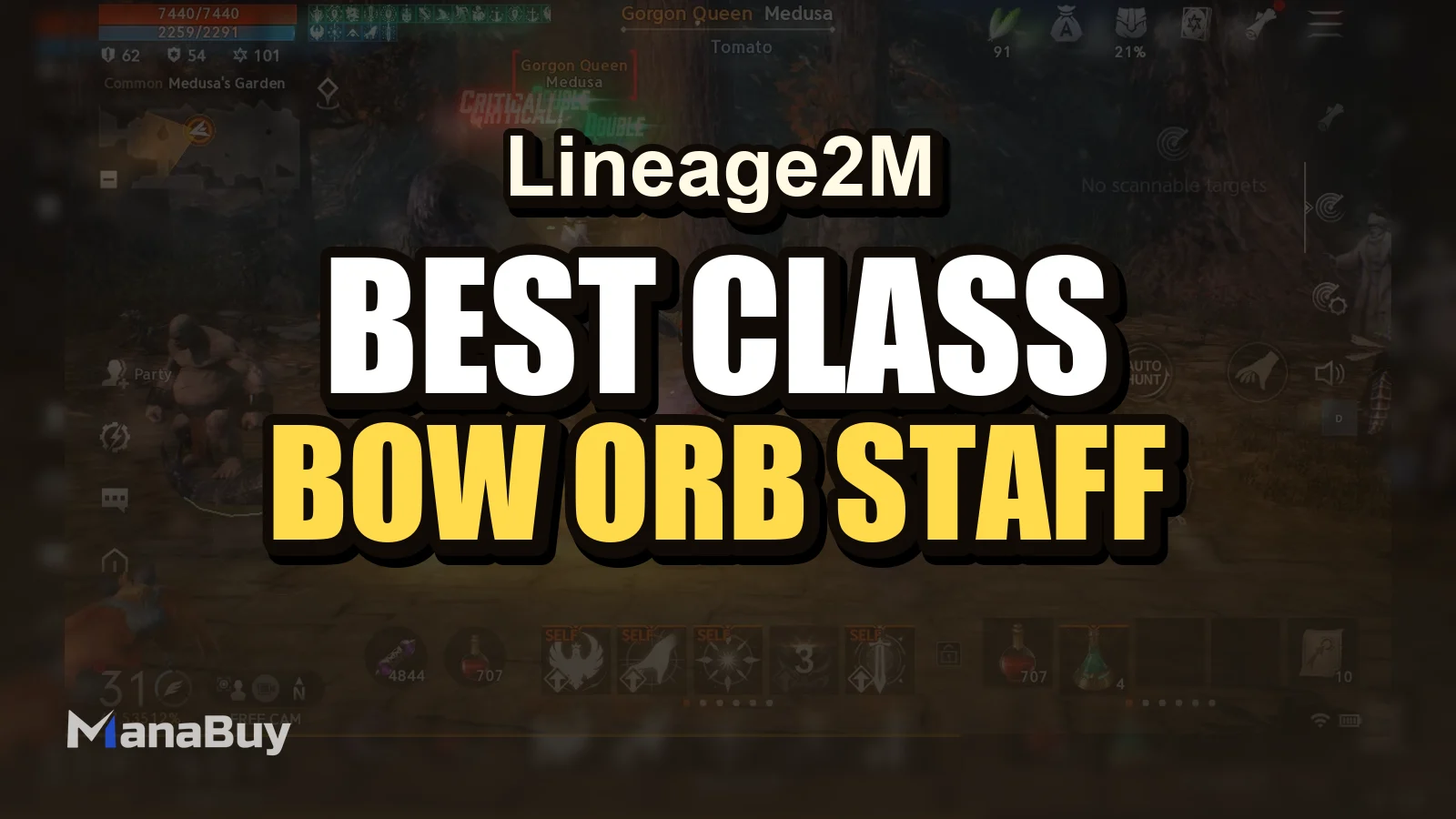 Lineage2M Best Class for Beginners: Bow, Orb, or Staff?