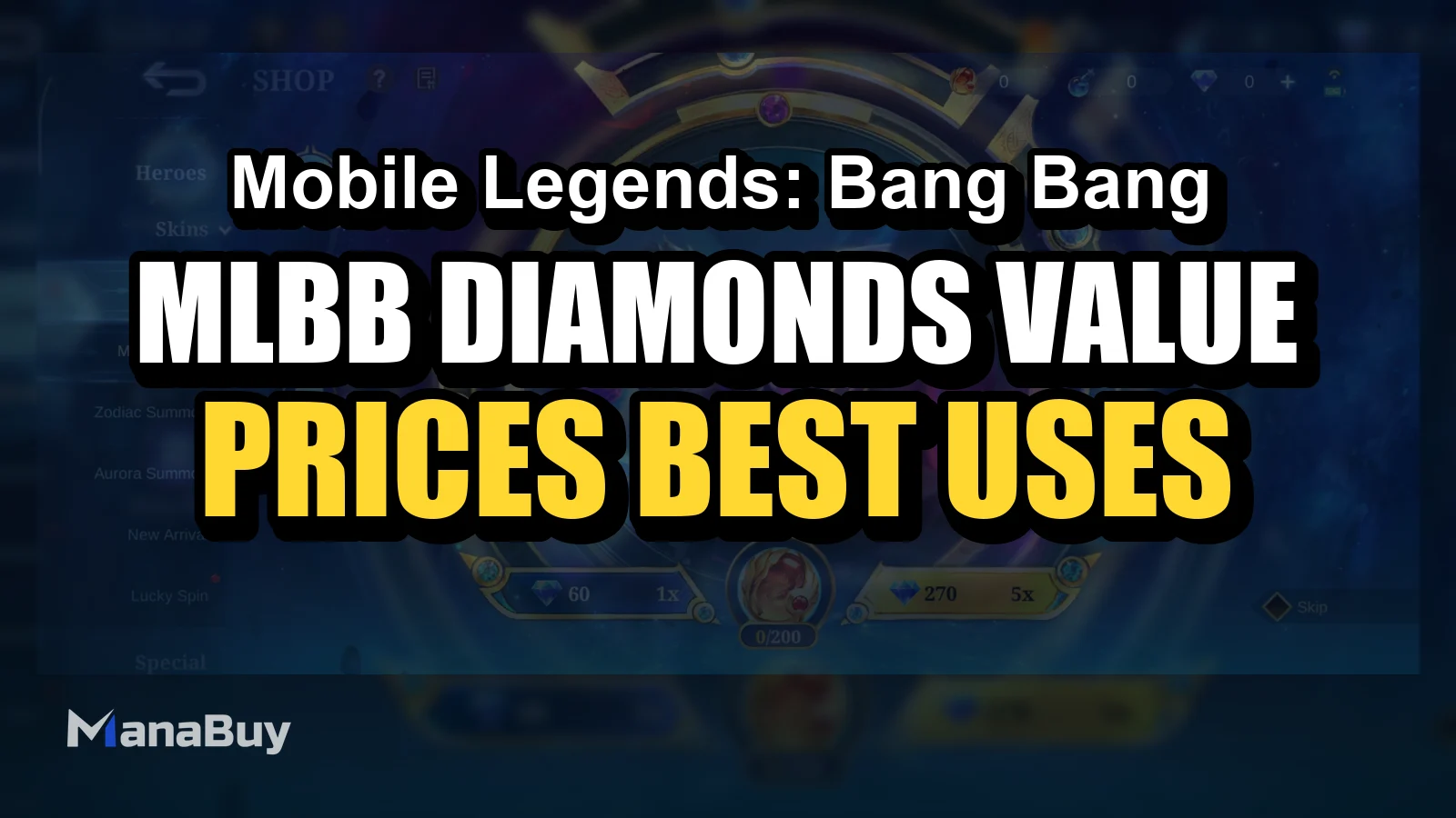 MLBB Diamonds Value Guide: Prices, Best Uses, and Spending Map