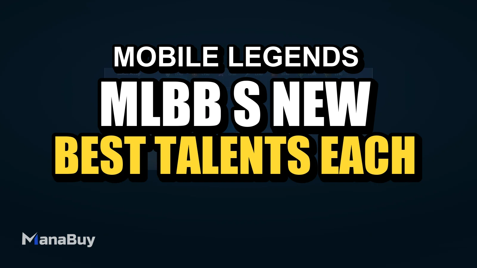 MLBB's New Emblem System: Best Talents for Each Role