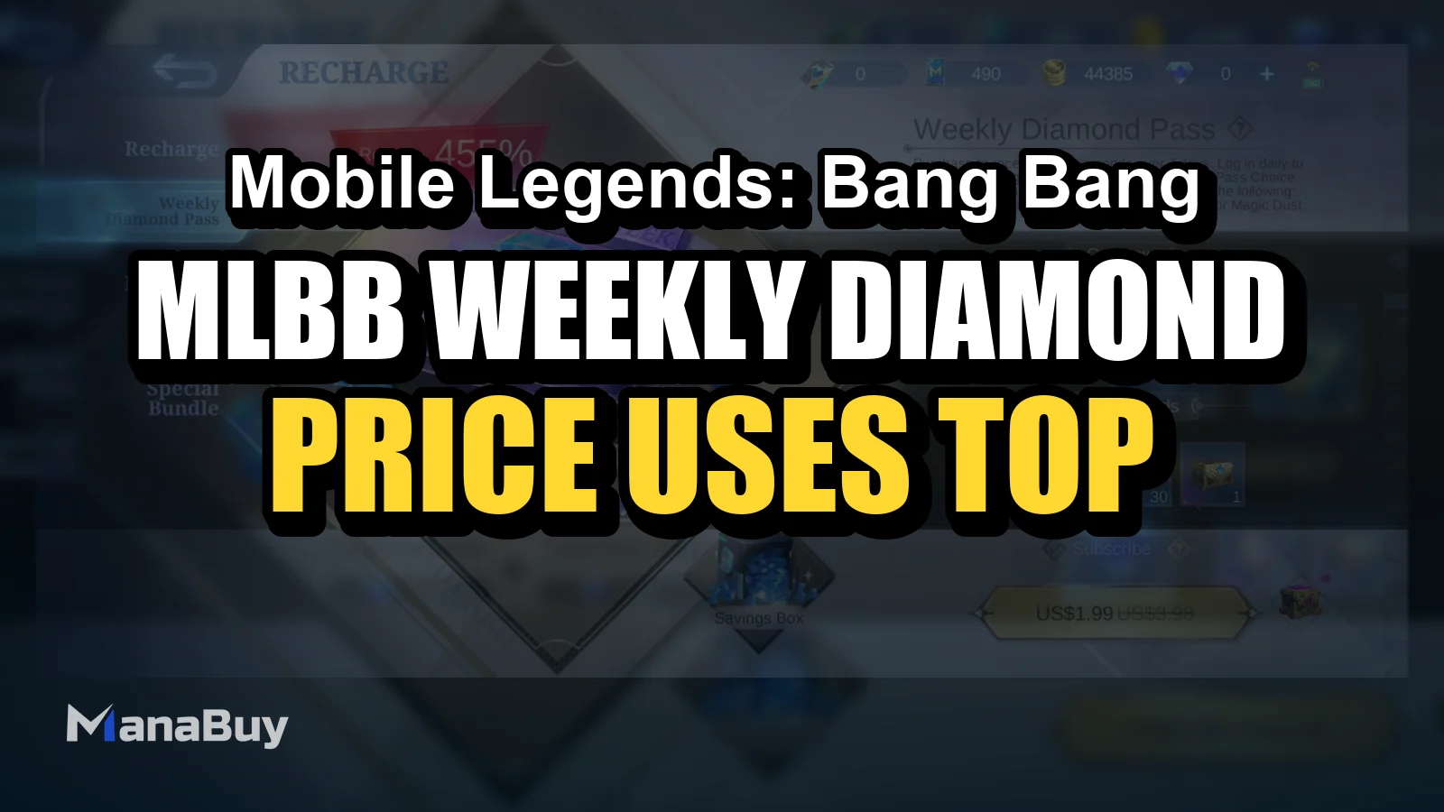 MLBB Weekly Diamond Pass Guide: Price, Uses and Top Up Tips