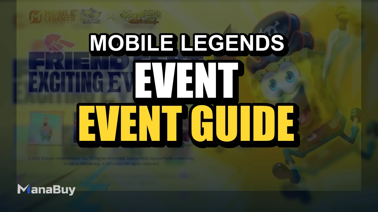 SpongeBob collaboration historical MLBB guide cover