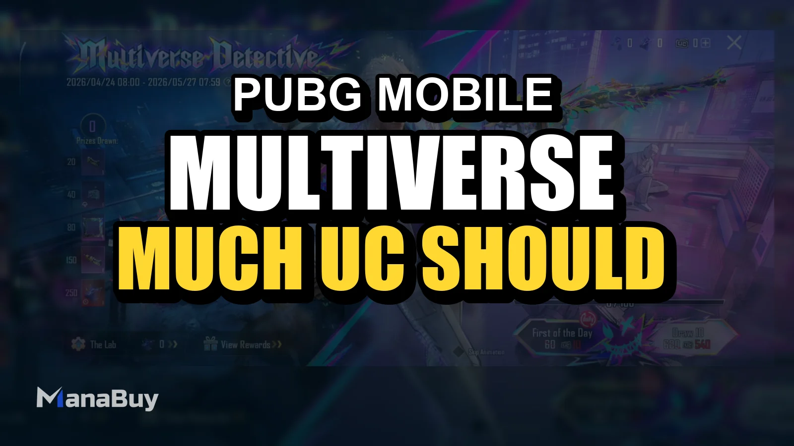 Multiverse Detective GILT Cost Guide: How Much UC Should You Prepare?