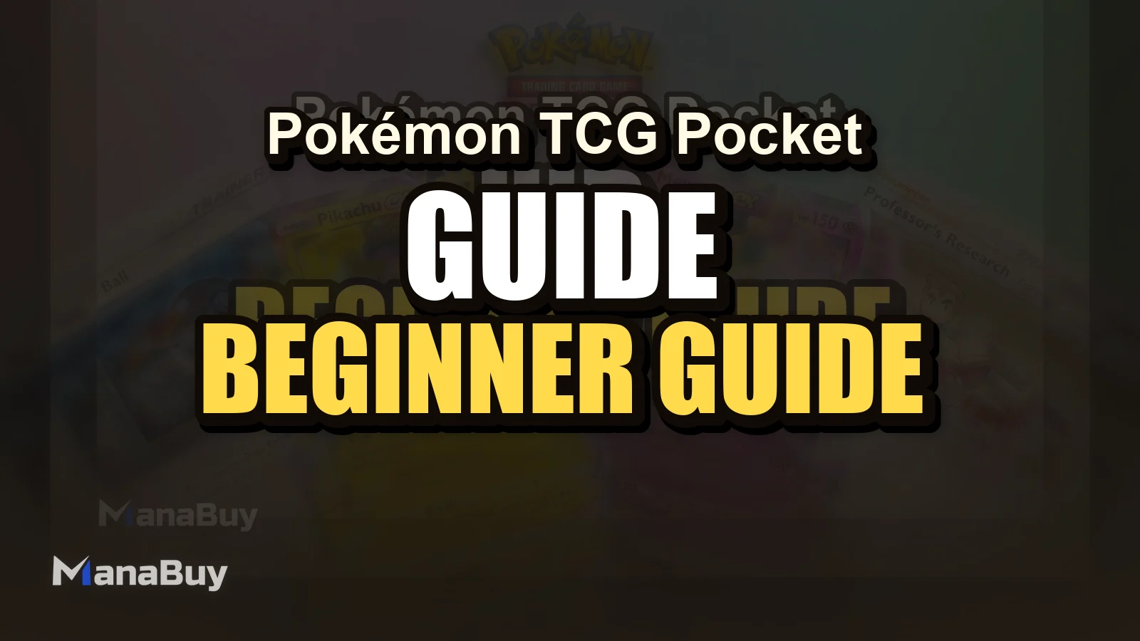 Pokémon TCG Pocket Beginner Guide
