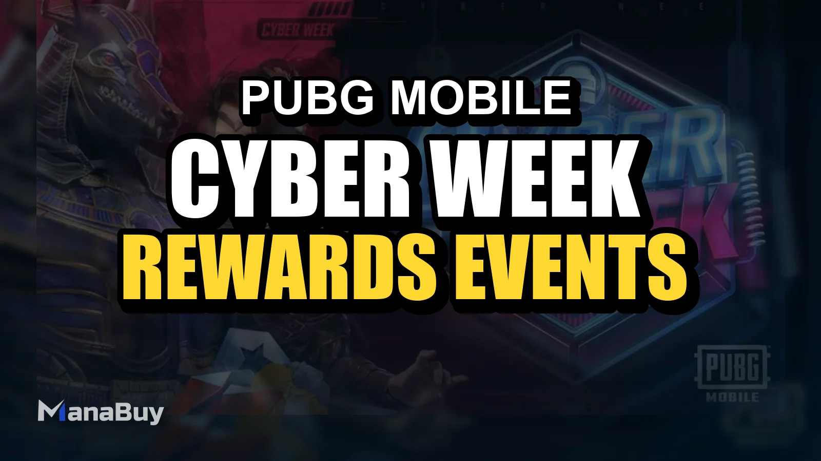 PUBG Mobile Cyber Week: Rewards and Events Leaked