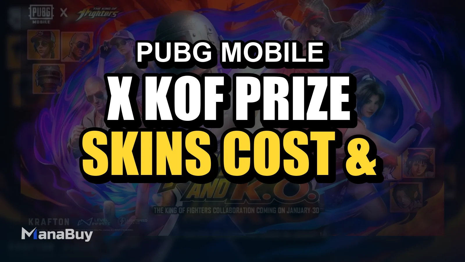 PUBG Mobile x KOF Prize Path Guide: Skins, Cost & Rewards (2026)