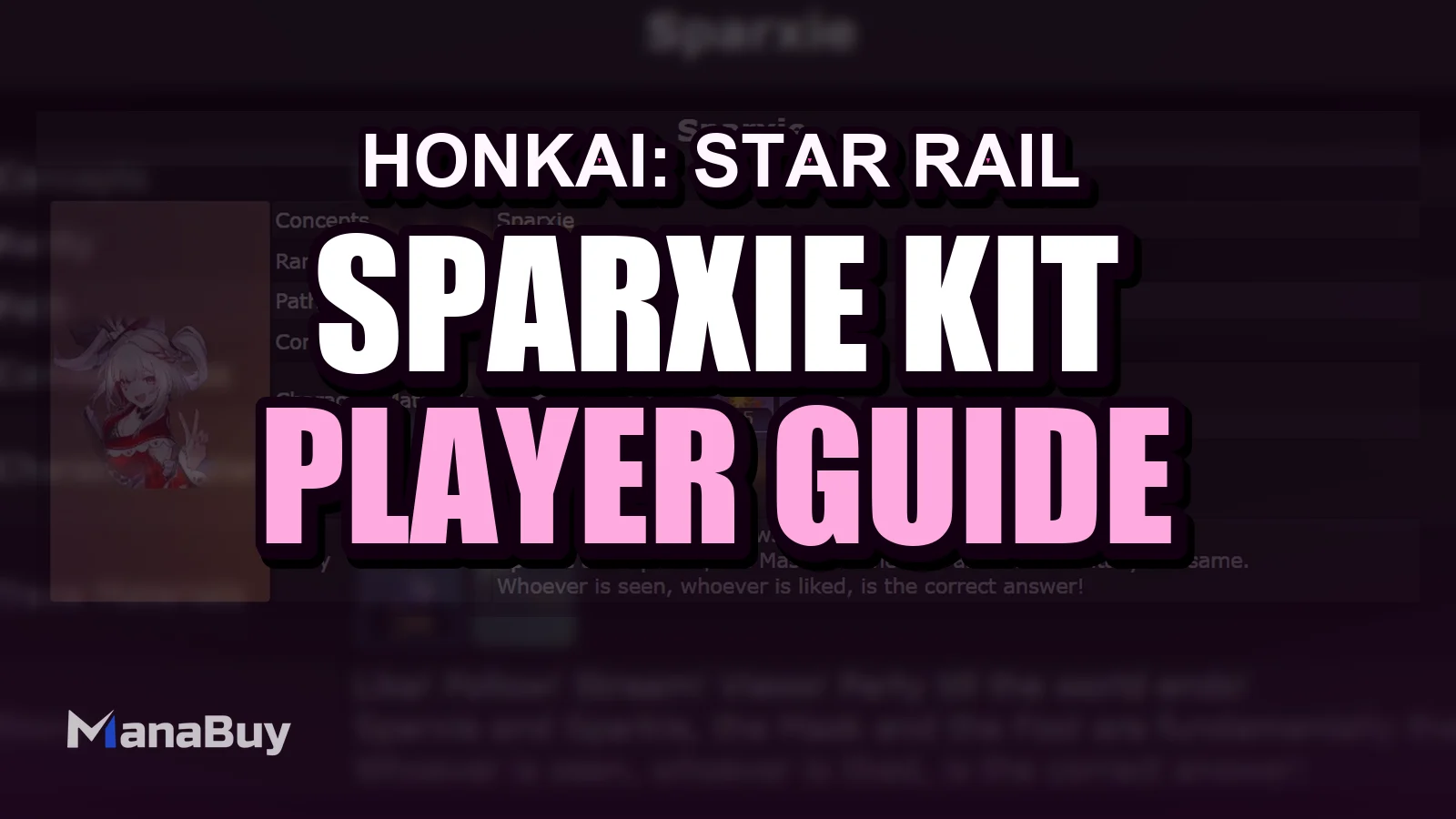 Sparxie Kit, Gameplay and Eidolons - HSR 4.0 Snapshot