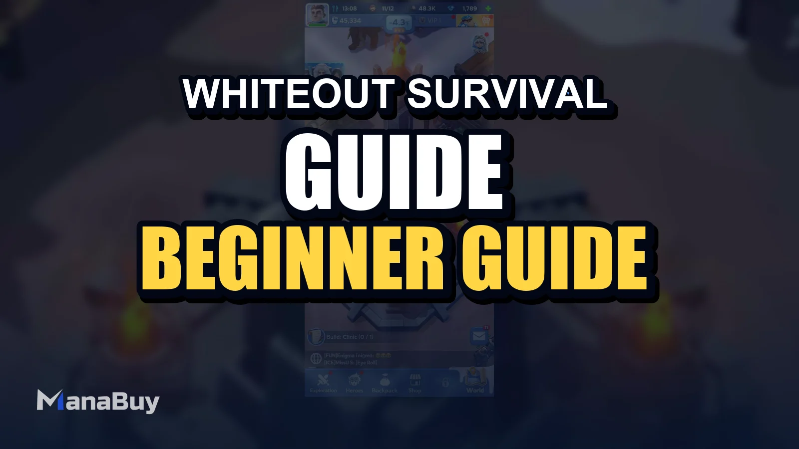 Whiteout Survival Beginner Guide | 5 Survival Tips to Overcome the Frozen Crisis