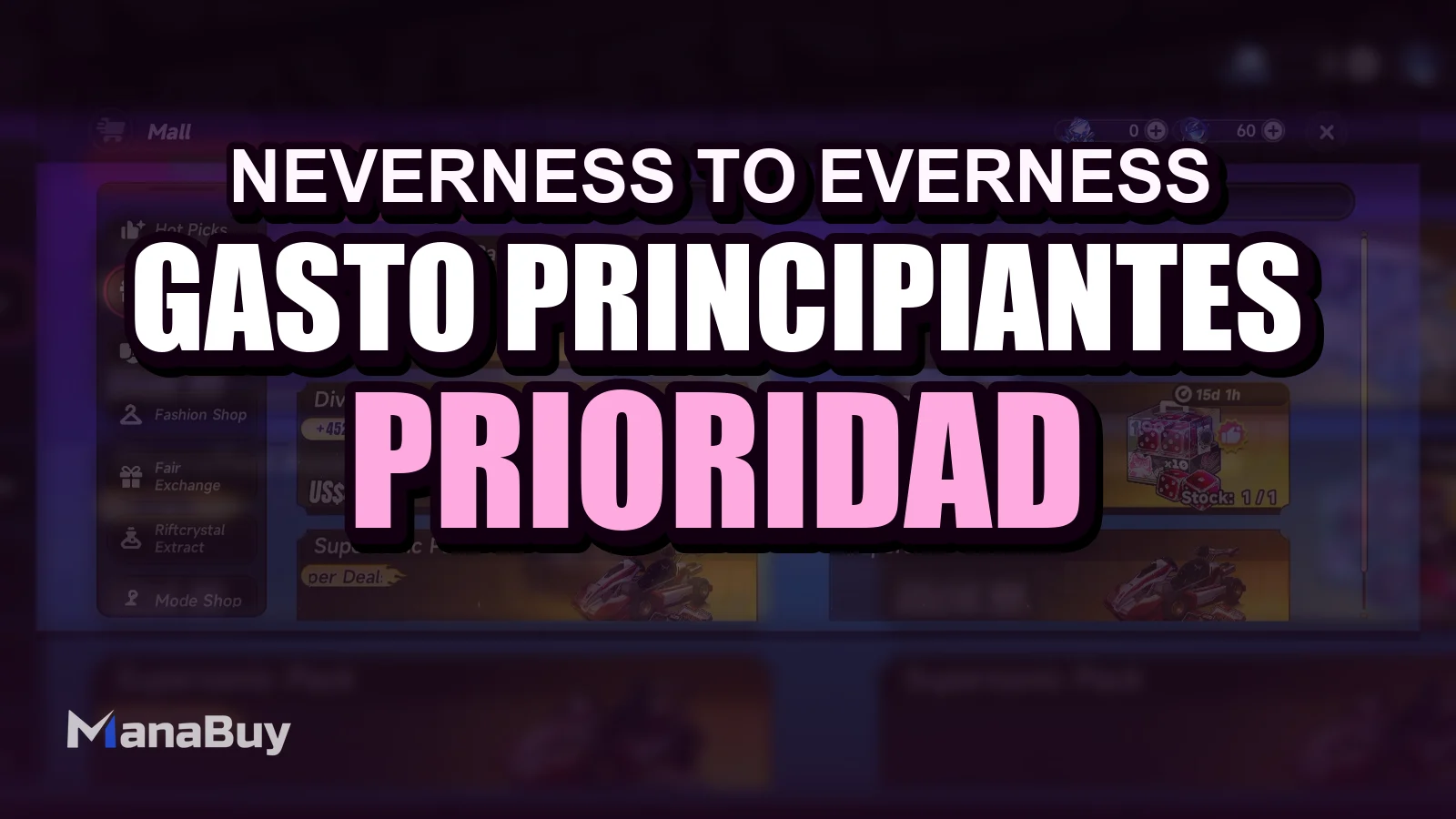 Guía de gasto para principiantes NTE: prioridad de Riftcrystal y recarga