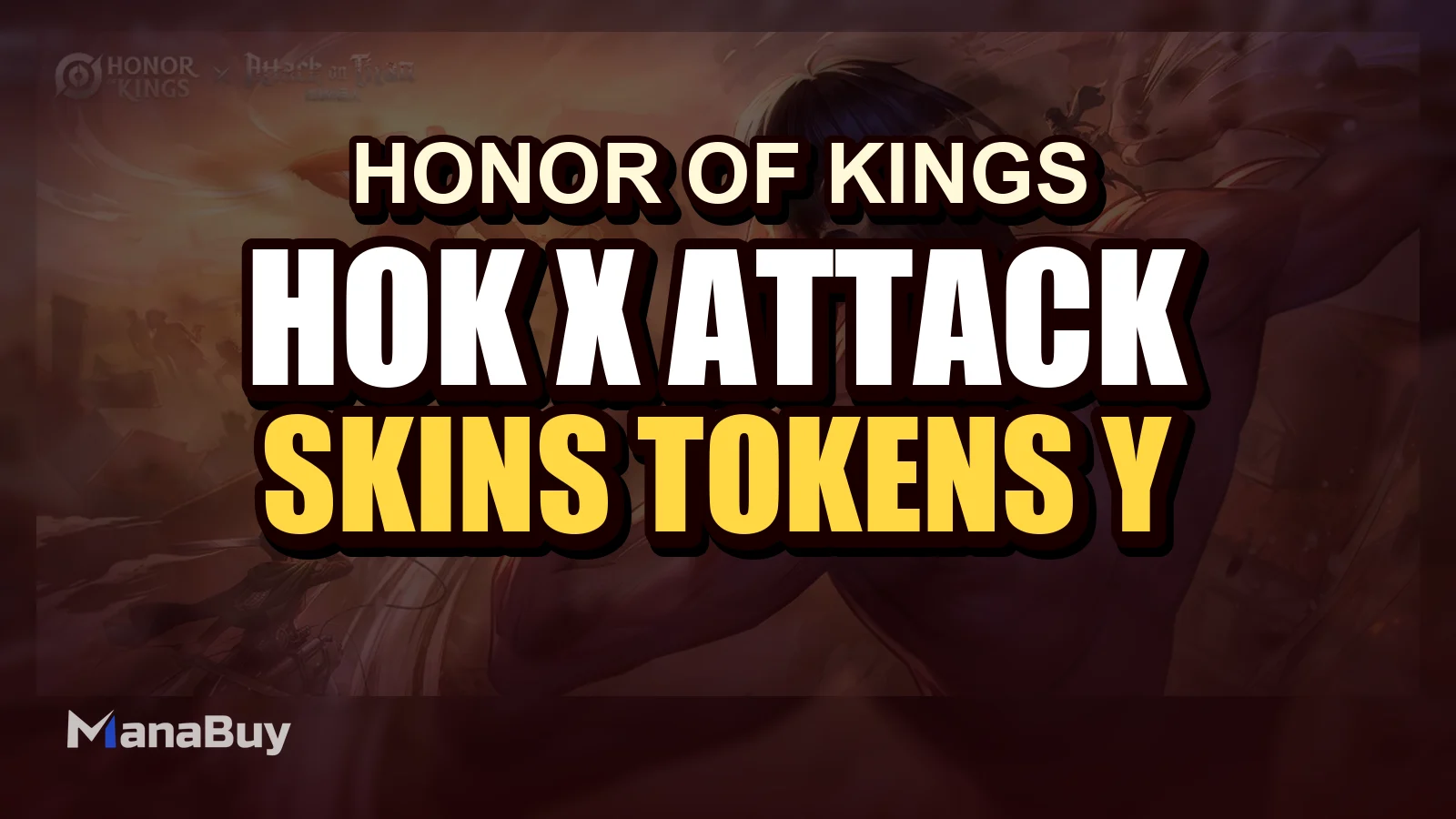 Guía HOK x Attack on Titan: skins, Tokens y prioridades