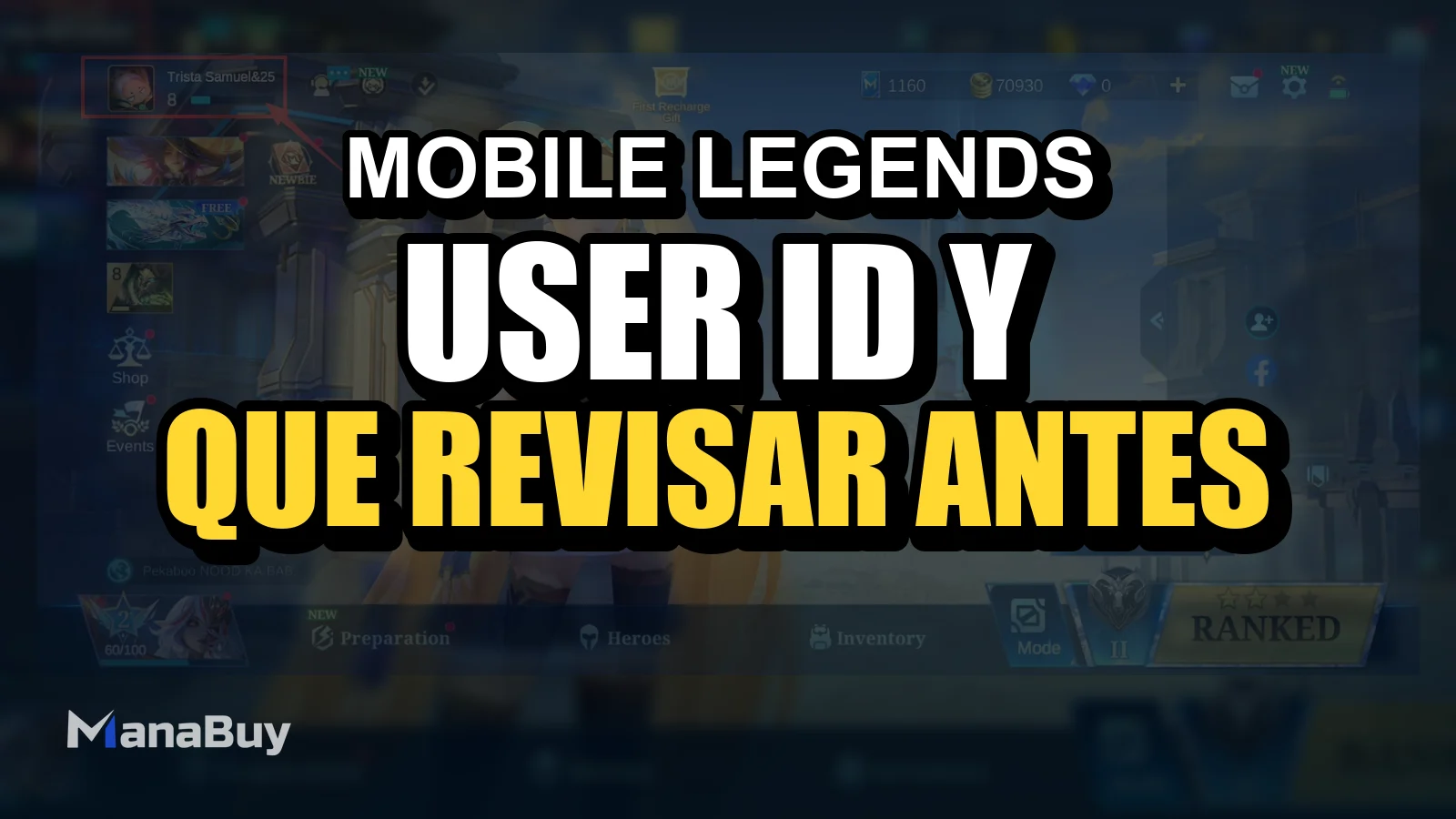 Guía de User ID y Zone ID en MLBB: qué revisar antes de recargar Diamonds