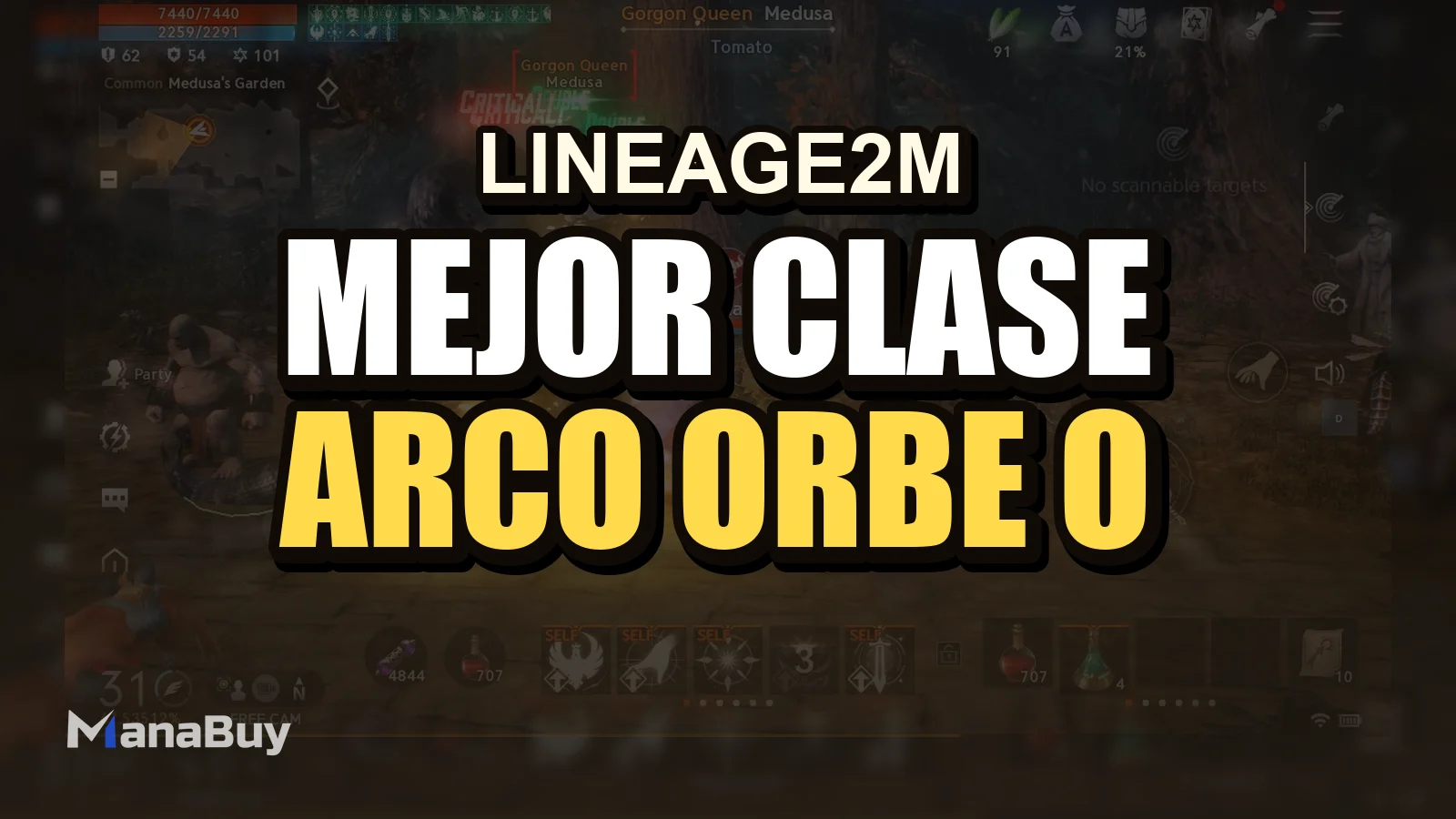 Lineage2M Mejor Clase para Principiantes: ¿Arco, Orbe o Bastón?