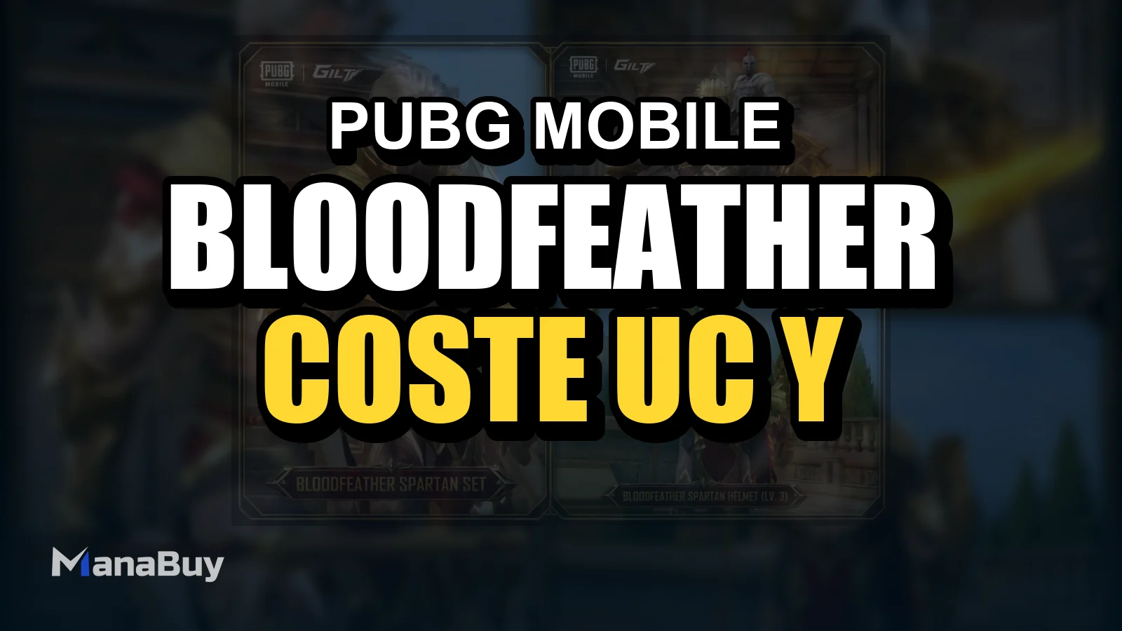 PUBG MOBILE Bloodfeather Spartan GILT Set: coste en UC y recompensas