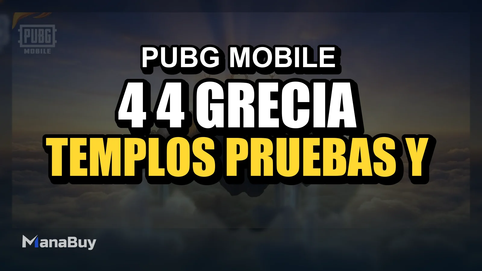 Guía PUBG MOBILE 4.4 Grecia antigua: templos, pruebas y jefe