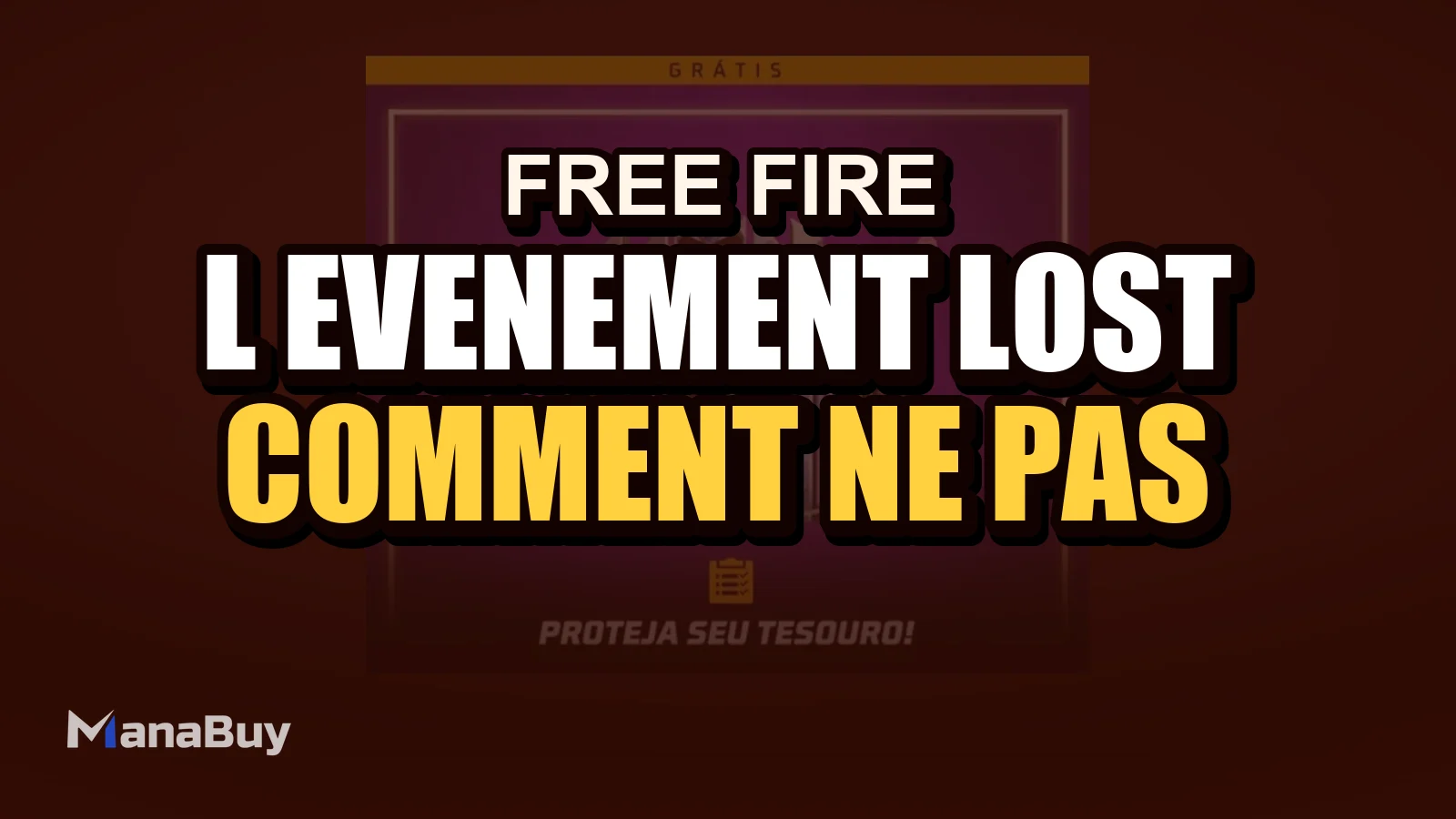 Guide de l’événement Lost Treasure de Free Fire : comment ne pas manquer les récompenses gratuites