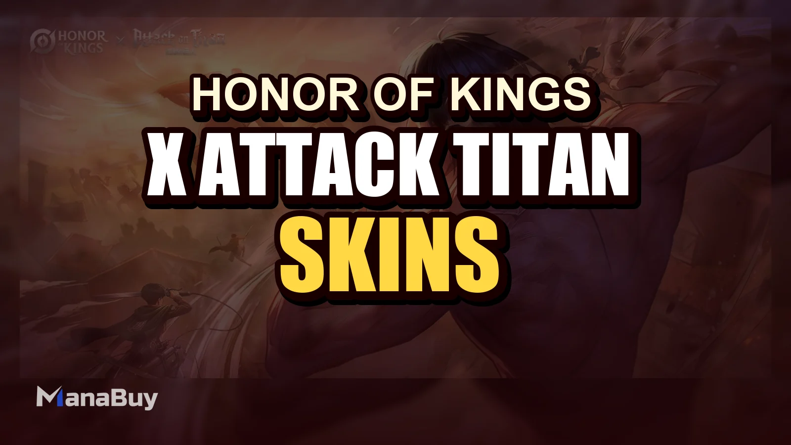 Guide Honor of Kings x Attack on Titan : skins et planification des Tokens