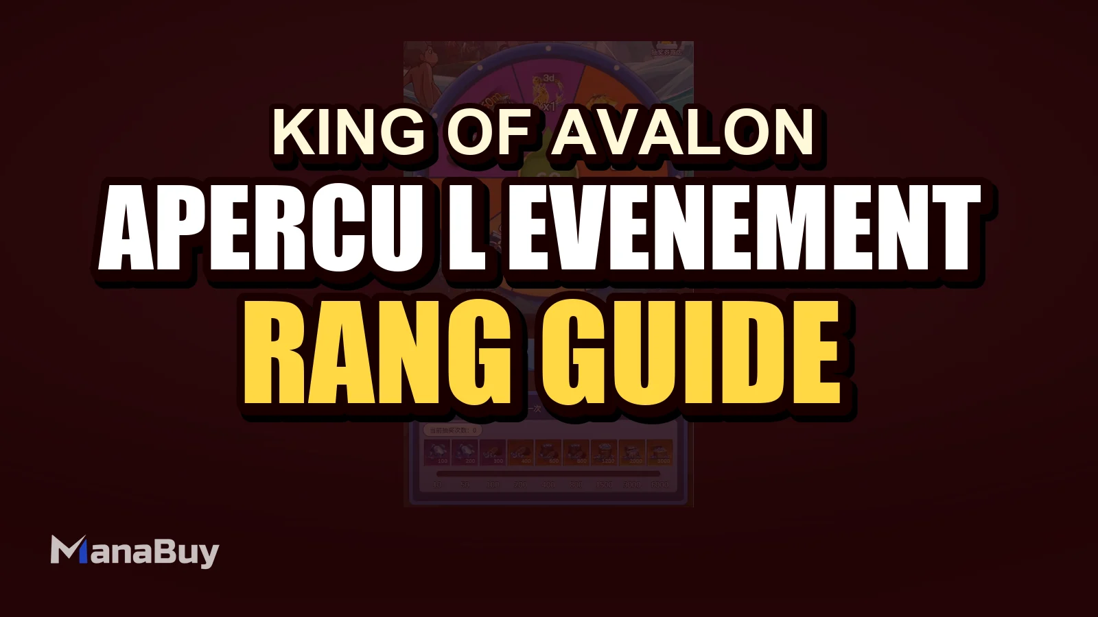 Aperçu de l’Événement Lottery Ranking de King of Avalon en Mars 2026