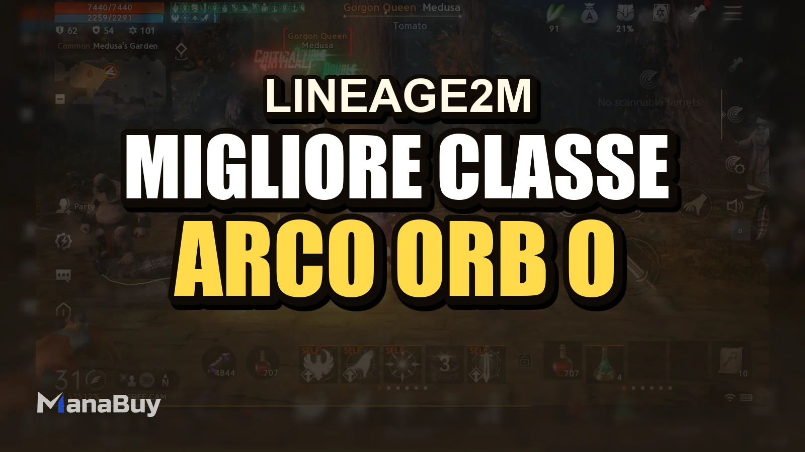 Lineage2M Migliore Classe per Principianti: Arco, Orb o Bastone?