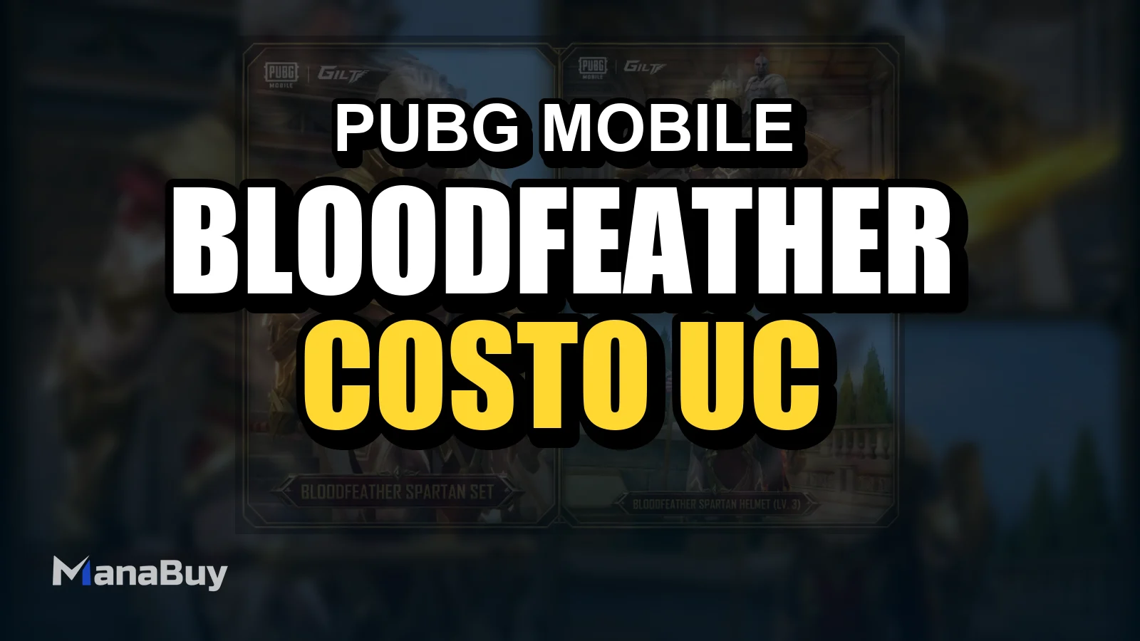 PUBG MOBILE Bloodfeather Spartan GILT Set: costo in UC e ricompense