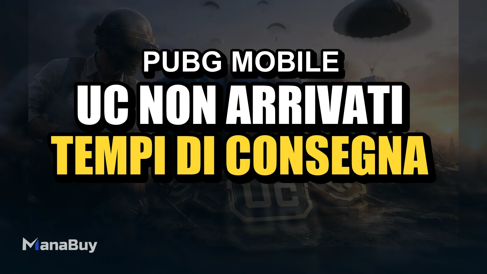 PUBG MOBILE UC non arrivati: tempi di consegna e controlli