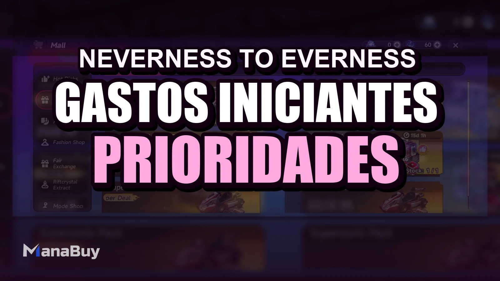 Guia de gastos para iniciantes NTE: prioridades de Riftcrystal e top up