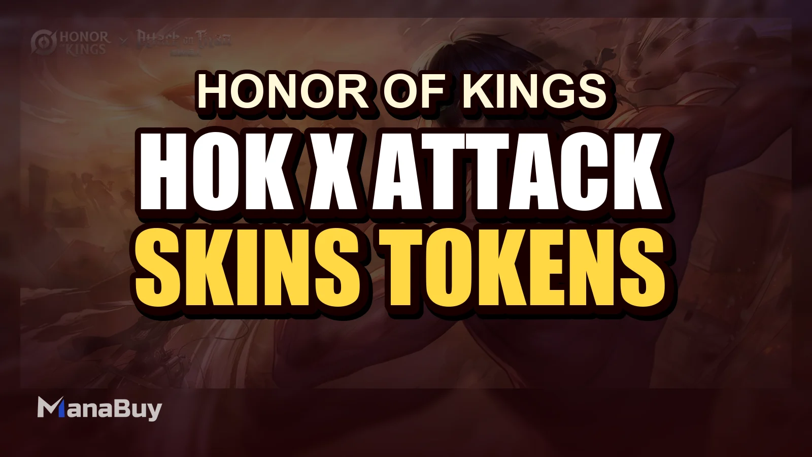 Guia HOK x Attack on Titan: skins, Tokens e prioridades