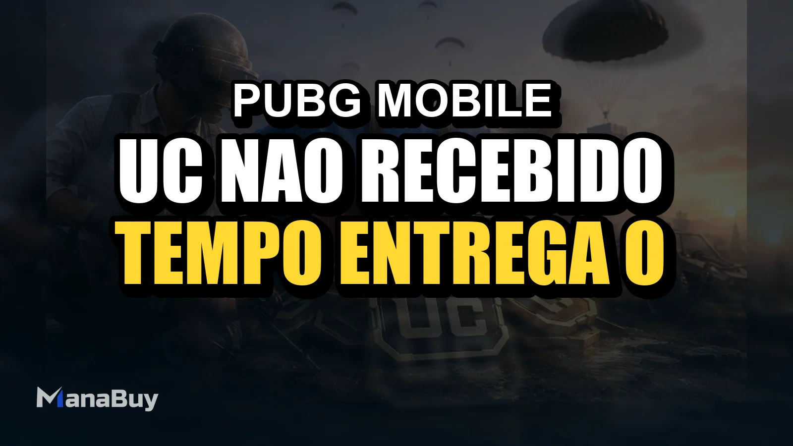PUBG MOBILE UC não recebido: tempo de entrega e o que verificar