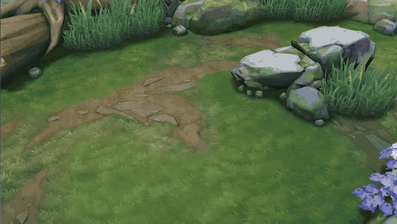 Blue Nova demonstrated in-game by Odette